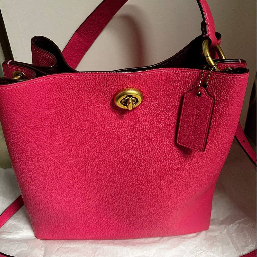 Coach purse bucket